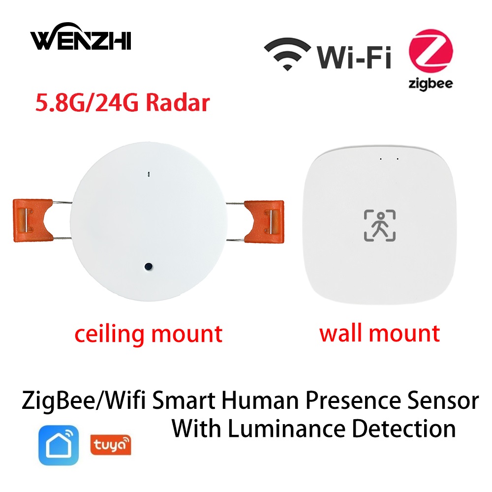 Pir Motion Sensor - ZigBee Wifi 5.8/24G MmWave Radar Human