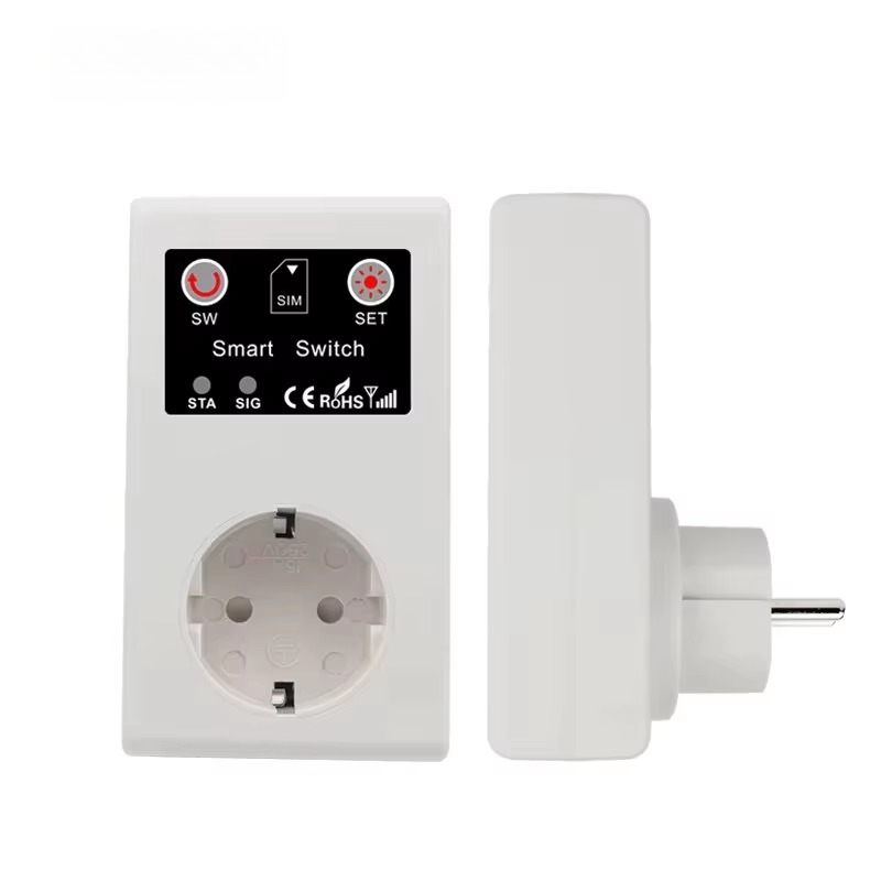 Smart Home Remote - 16A EU GSM Power Socket 3000W
