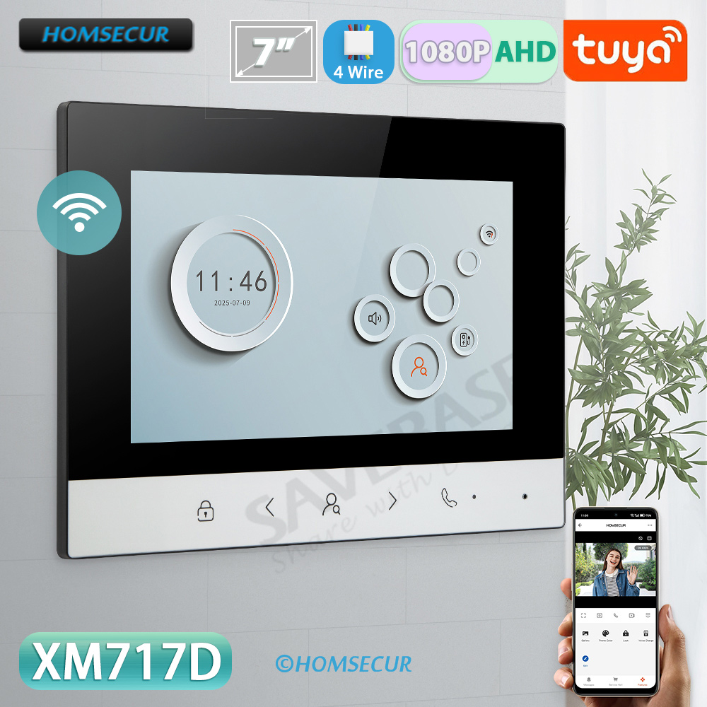 Smart Home Video - Tuya Smart WIFI Indoor Monitor 7