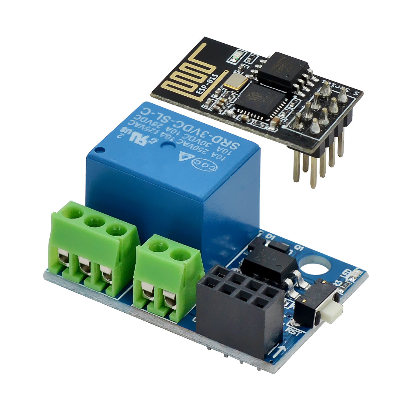 Smart Home Arduino Uno - ESP-01S WiFi Relay Module 5V 10A