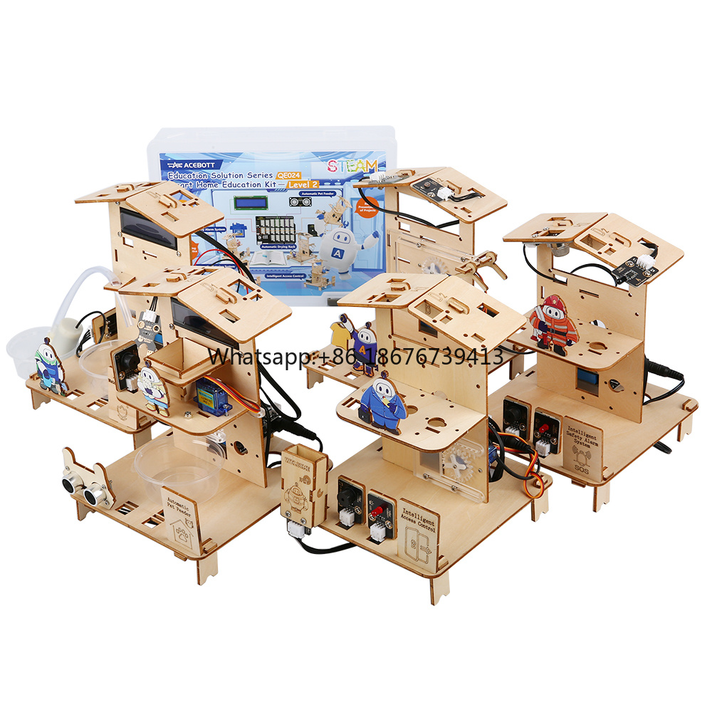 Smart Home Arduino Uno - ACEBOTT STEM School Smart Home Kit