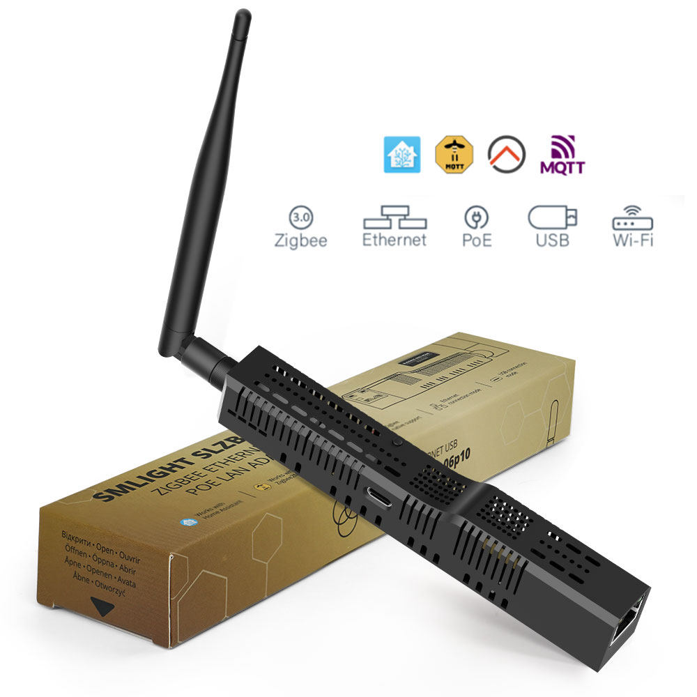 Zigbee Gateway - SMLIGHT SLZB-06P10 Zigbee 3.0 to Ethernet,