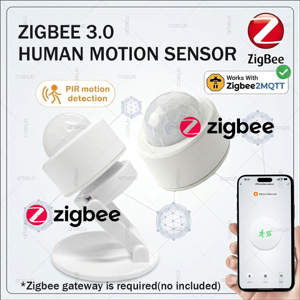 Pir Motion Sensor - Zigbee 3.0 Mini PIR Motion Sensor