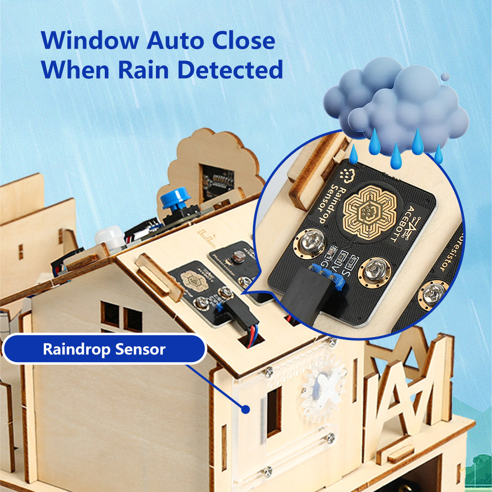 ACEBOTT Smart Home STEM STEAM  - Smart Home Arduino Uno recension och pris