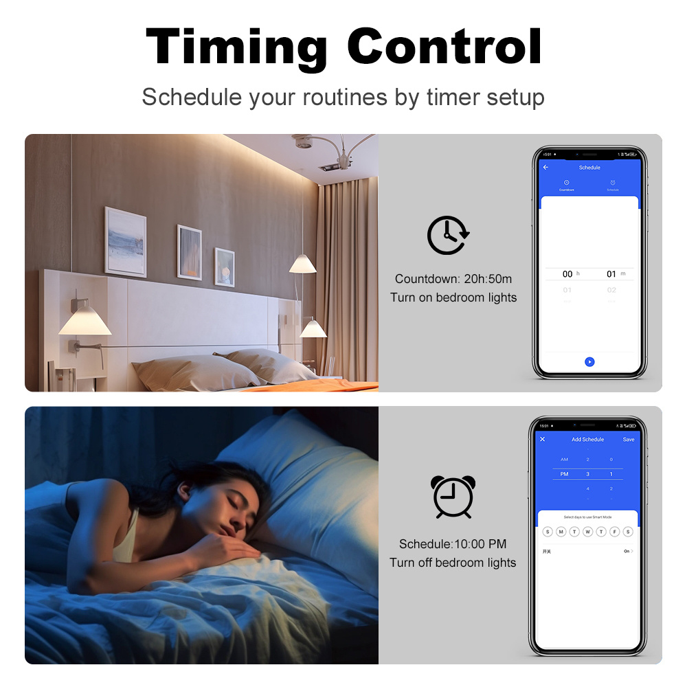 Manhot Smart zigbee Switch No  - Smart Home Alexa recension och pris