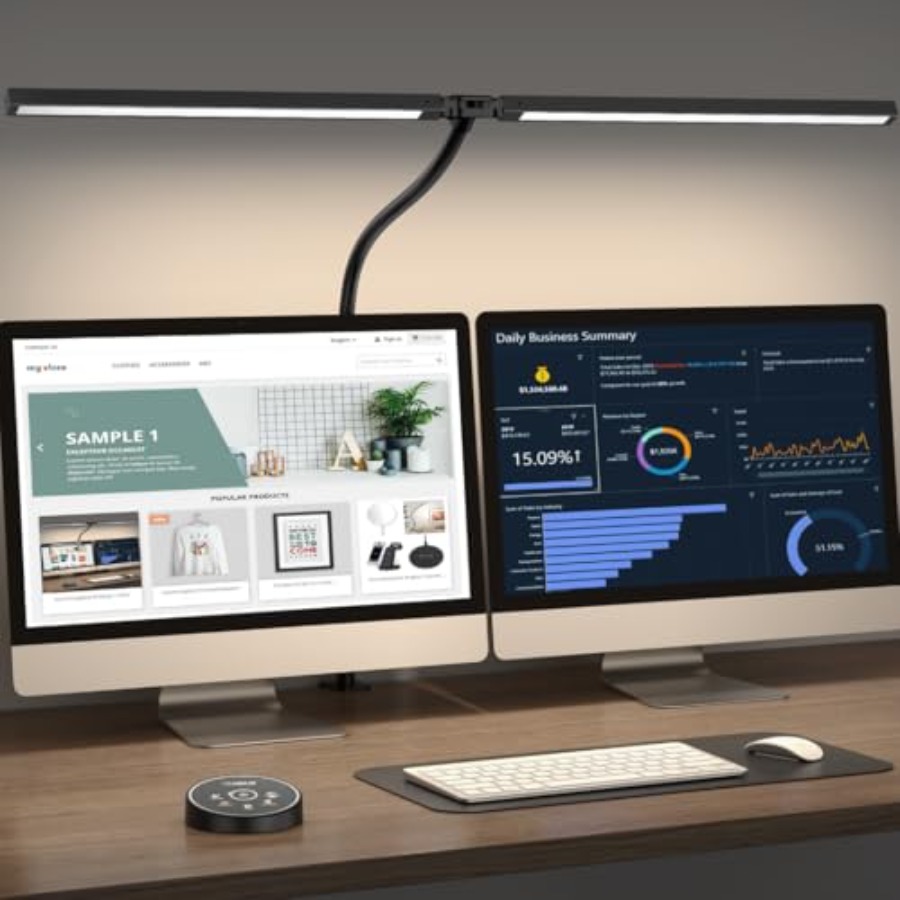 Led Desk Lamp for Office Home  - Smart Home Monitoring recension och pris