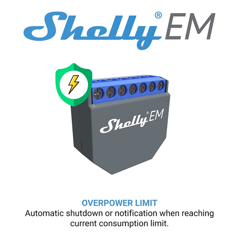 SHELLY EM Wifi Smart Life Cont - Smart Home Alexa recension och pris