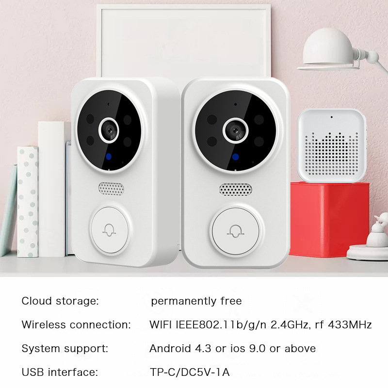 Tuya WIFI Doorbell Smart Home  - Smart Home Video recension och pris