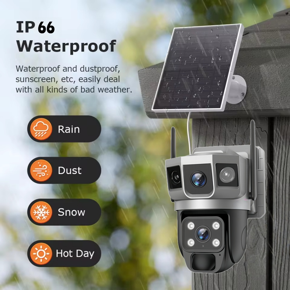 4G Camera Outdoor Solar Survei - Smart Home Video recension och pris