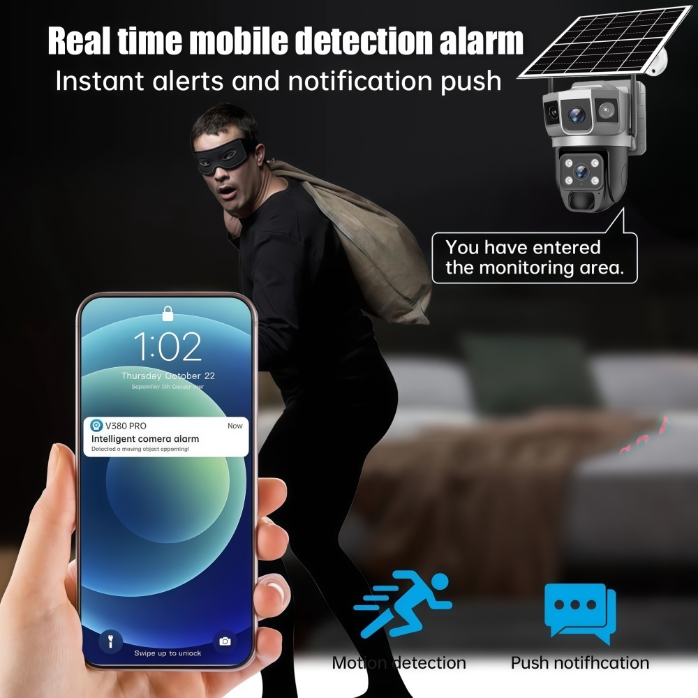 4G Camera Outdoor Solar Survei - Smart Home Video recension och pris