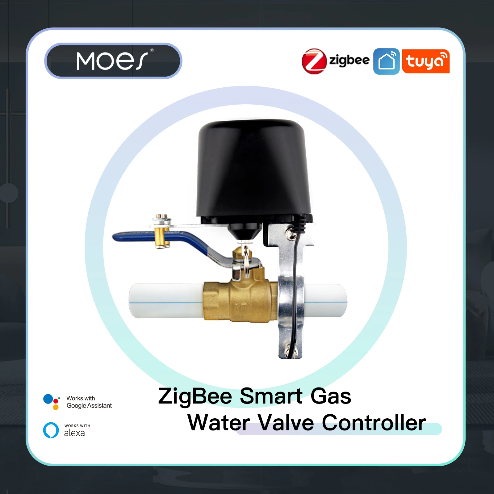 MOES ZigBee 3.0 Smart Gas Wate - Smart Home Plus recension och pris