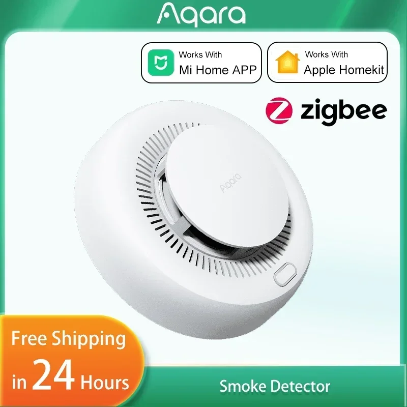 Aqara Matter Smoke Detector Se - Smart Home Hub Apple recension och pris