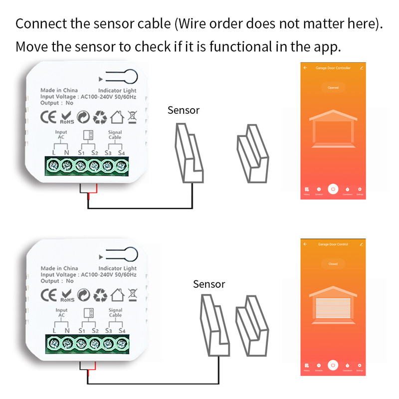 Tuya Smart Life ZigBee Garage  - Smart Home Plus recension och pris