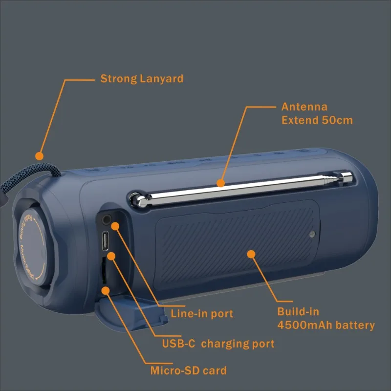 Multi-function Radio Portable  - Smart Home Monitoring recension och pris