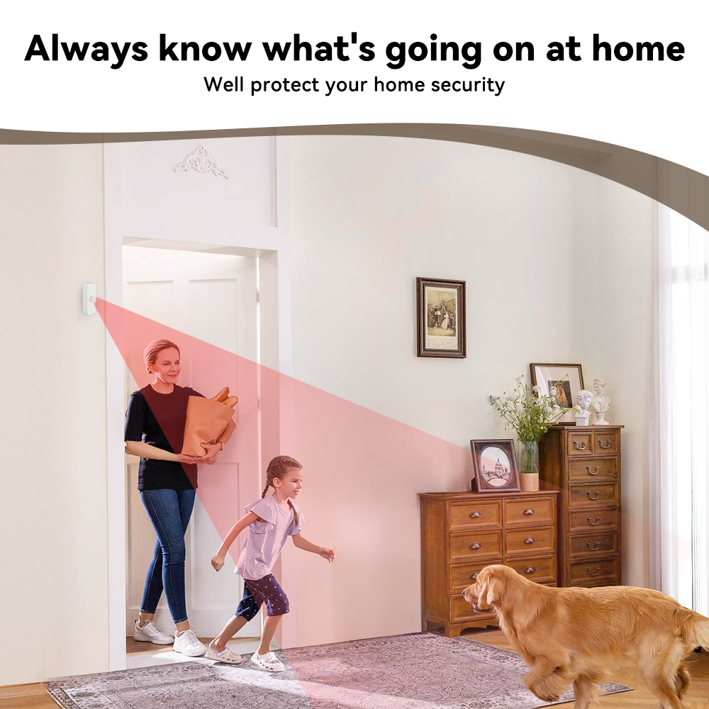 Tuya Smart PIR Motion Sensor S - Smart Home Monitoring recension och pris
