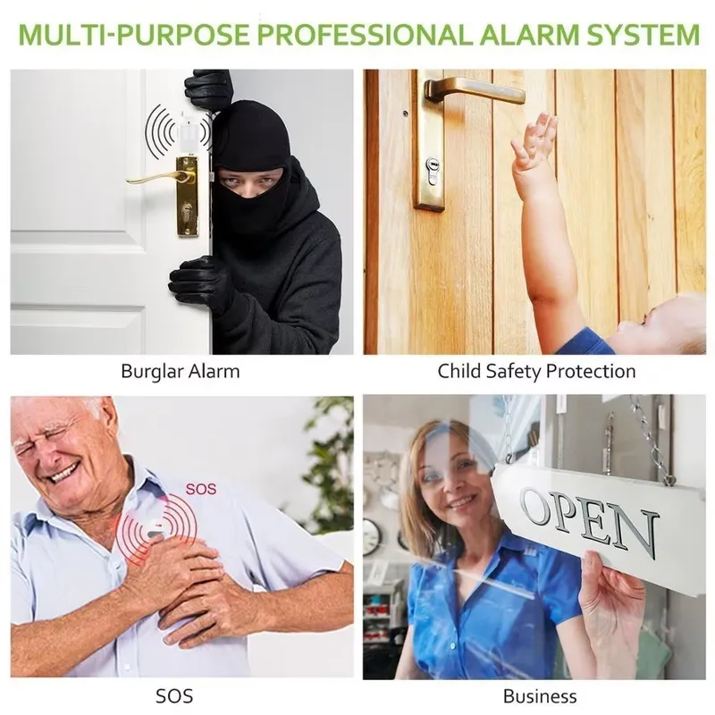 House Burglar Alarm Kit Auto D - Smart Home Remote recension och pris