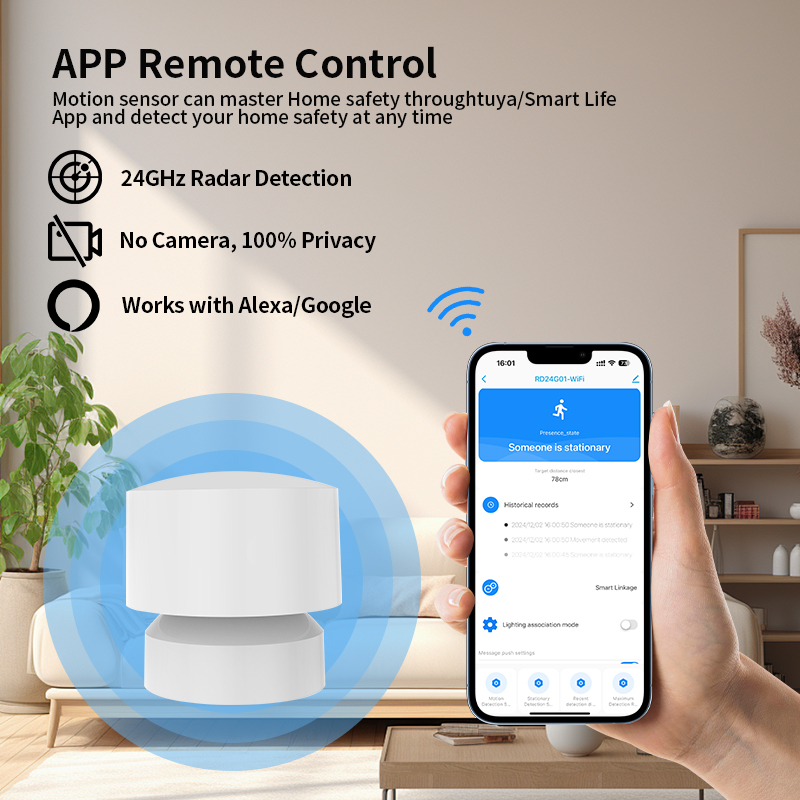 Zigbee or Wi-Fi Human Presence - Smart Home Monitoring recension och pris