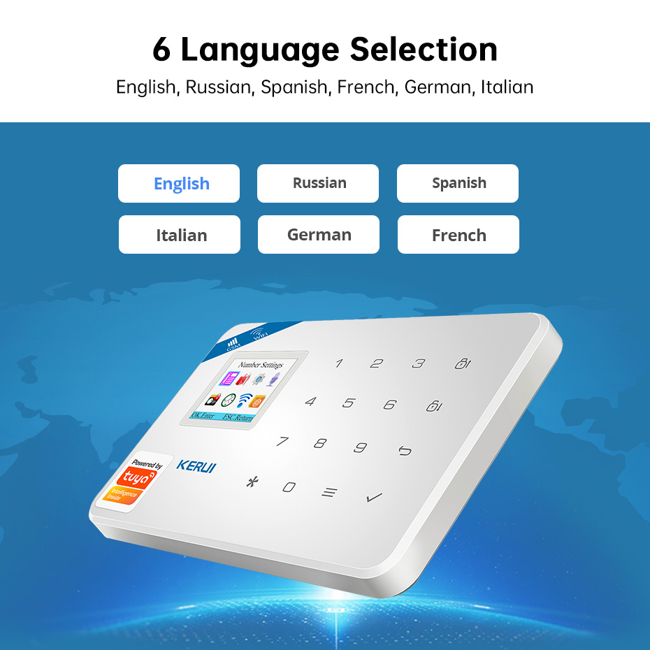 KERUI W181 Alarm System Secutr - Smart Home Video recension och pris