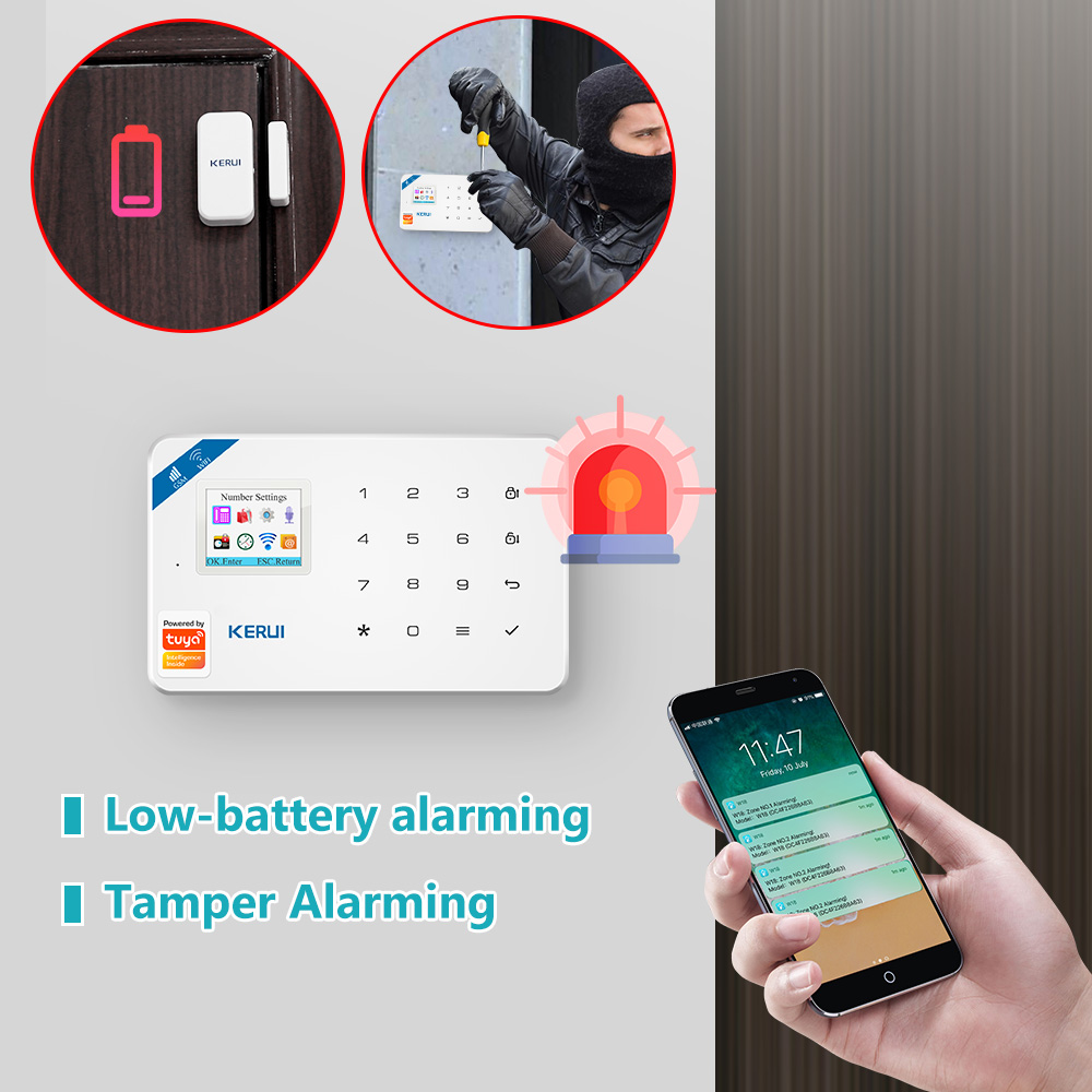 KERUI W181 Alarm System Secutr - Smart Home Video recension och pris