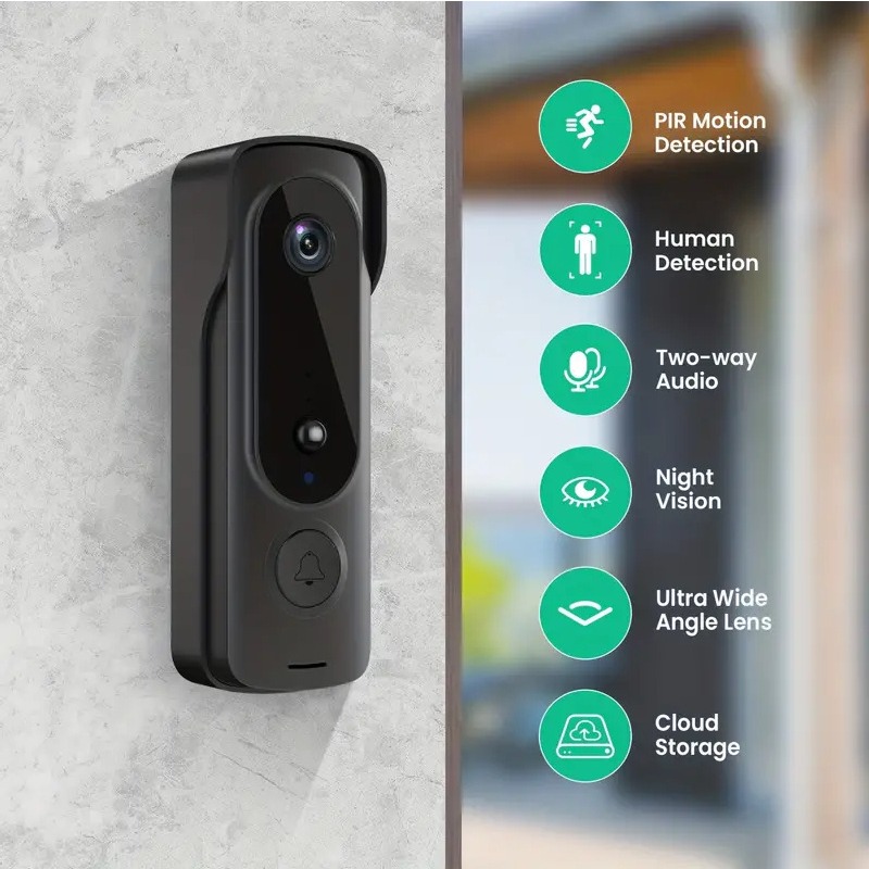 Outdoor Wireless Doorbell Sola - Smart Home Hub Apple recension och pris