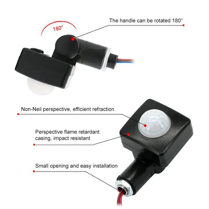 Motion Sensor PIR Switch Light - Pir Motion Sensor recension och pris