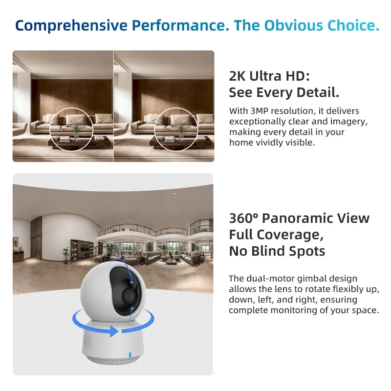 Original Aqara Smart Camera E1 - Smart Home Video recension och pris