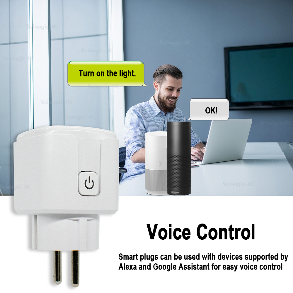 Tuya Smart Plug WiFi Socket 16 - Smart Home Monitoring recension och pris