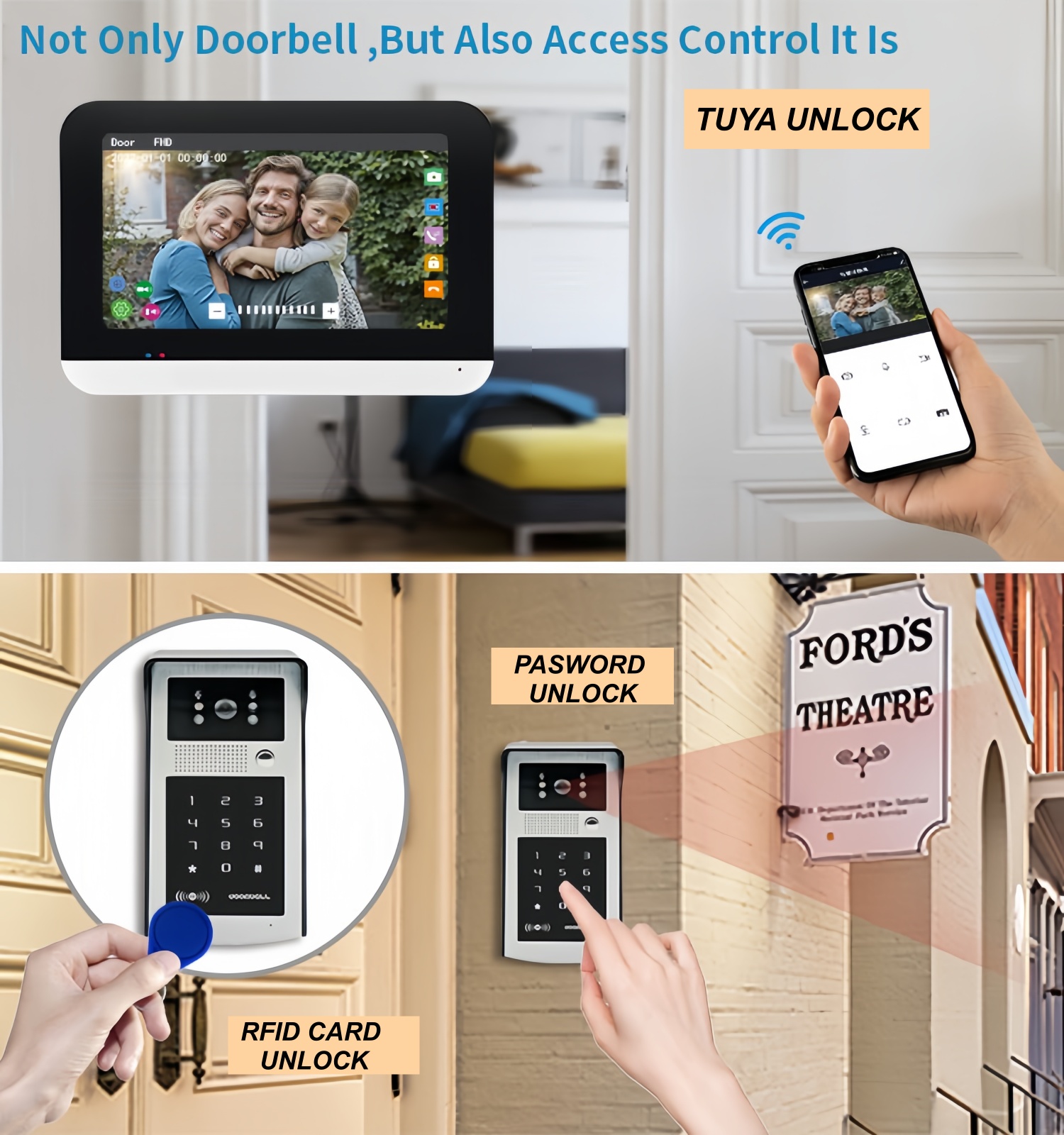 TUYA WIFI video intercom doorb - Smart Home Video recension och pris