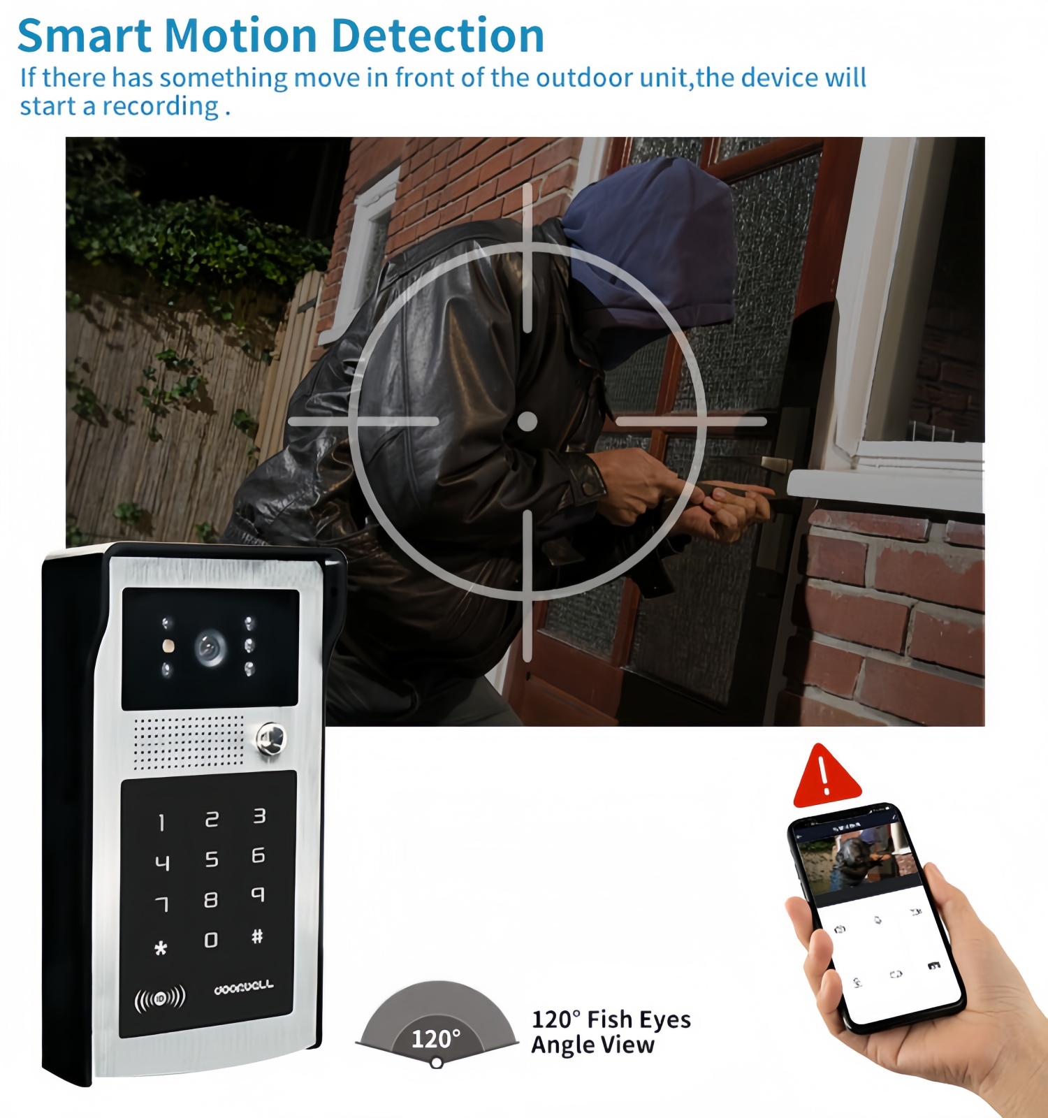 TUYA WIFI video intercom doorb - Smart Home Video recension och pris