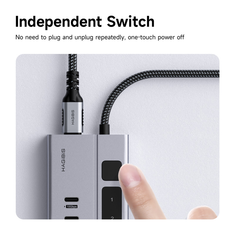 Hagibis USB C HUB Type-C Docki - Smart Home Hub Ikea recension och pris