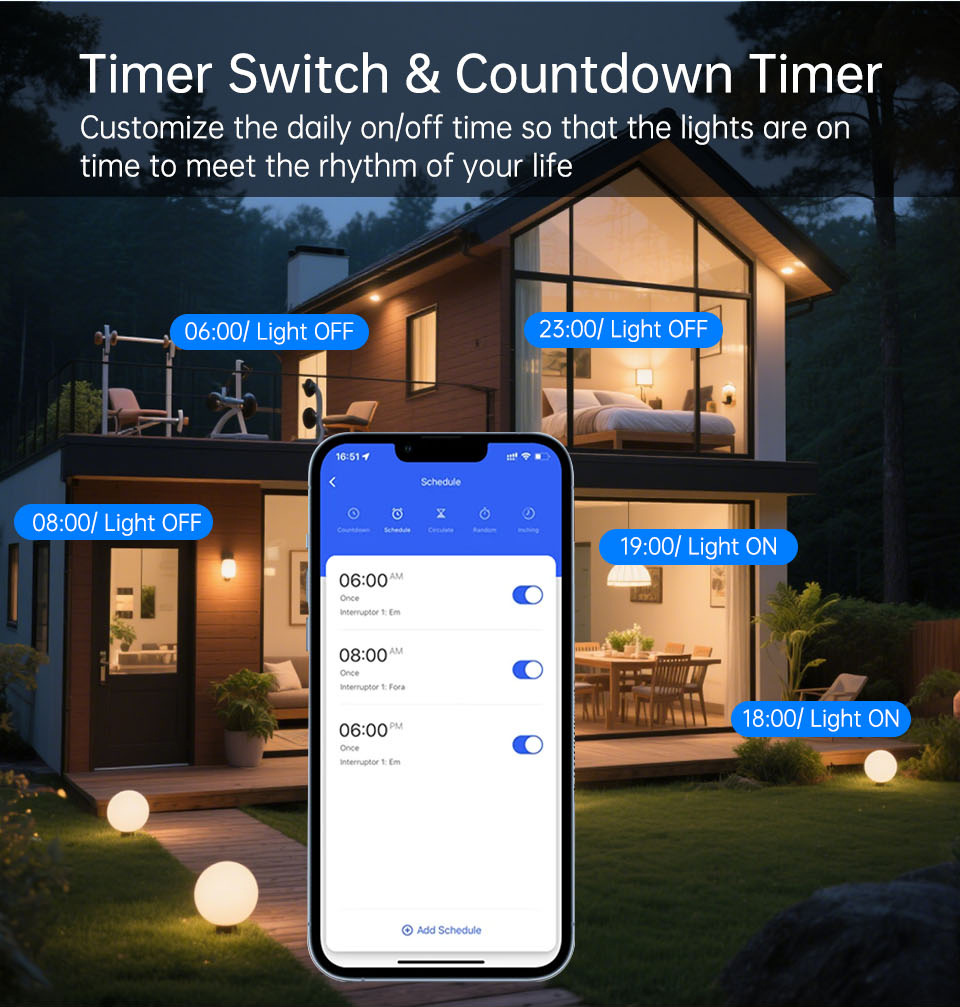 1 2 3 4 Gang WiFi RF 433mhz To - Smart Home Alexa recension och pris