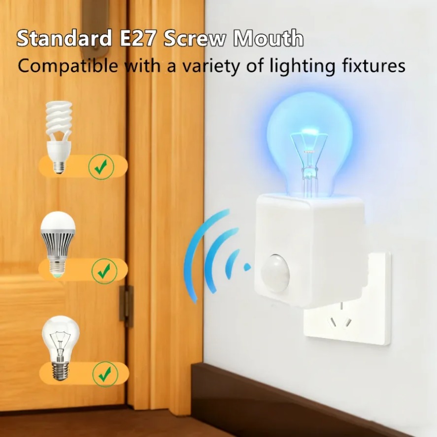 E27 PIR Motion Sensor Led Swit - Pir Motion Sensor recension och pris