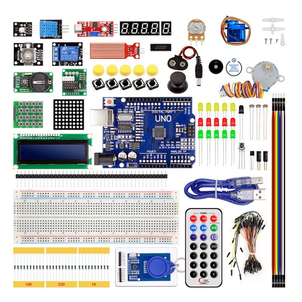 Arduino Starter Kit UNO R3 wit - Smart Home Arduino Uno recension och pris
