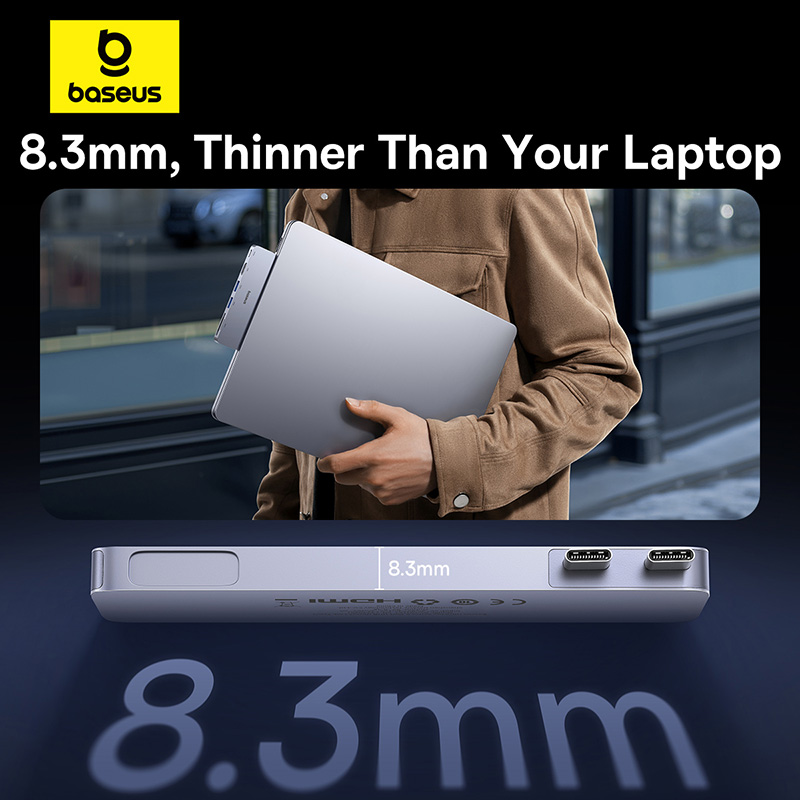 Baseus Dual USB-C Hub to HDMI- - Smart Home Hub Ikea recension och pris
