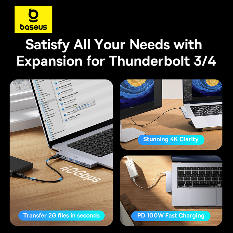 Baseus Dual USB-C Hub to HDMI- - Smart Home Hub Ikea recension och pris
