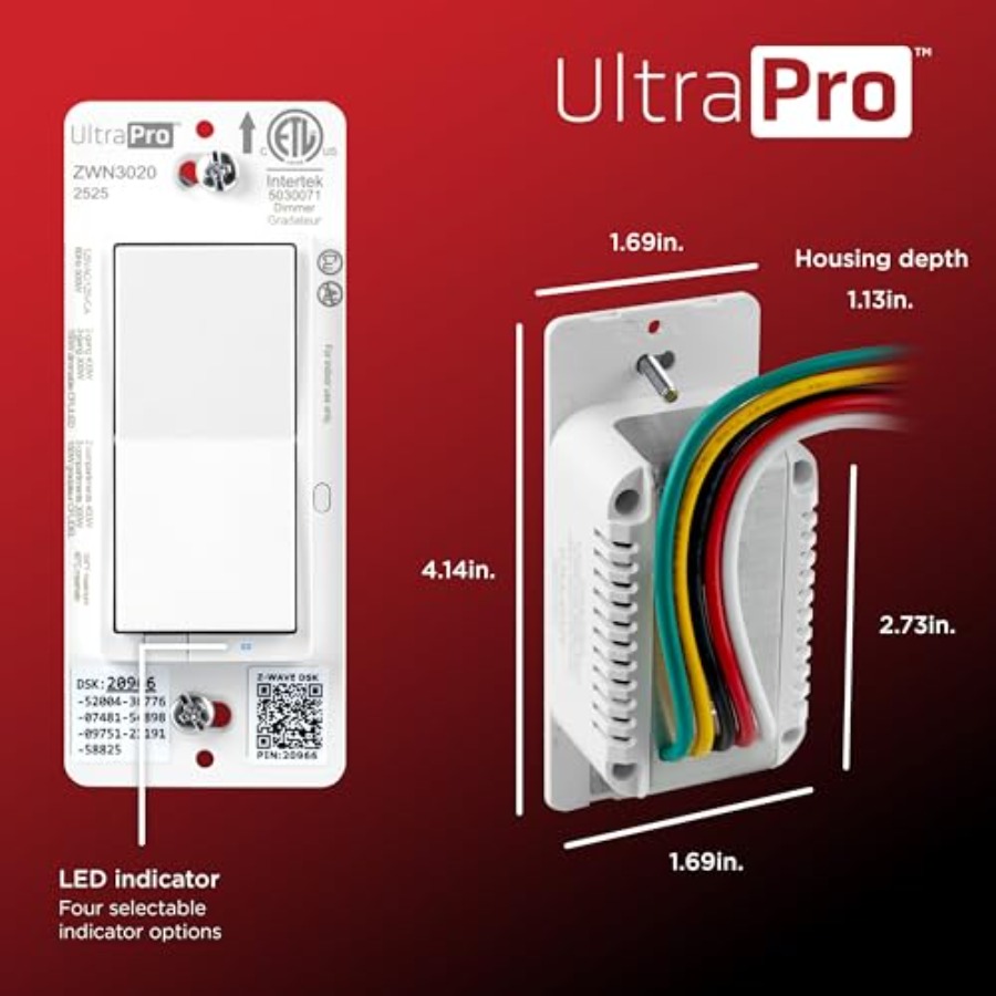 Z-Wave Plus Long Range in-Wall - Smart Home Plus recension och pris