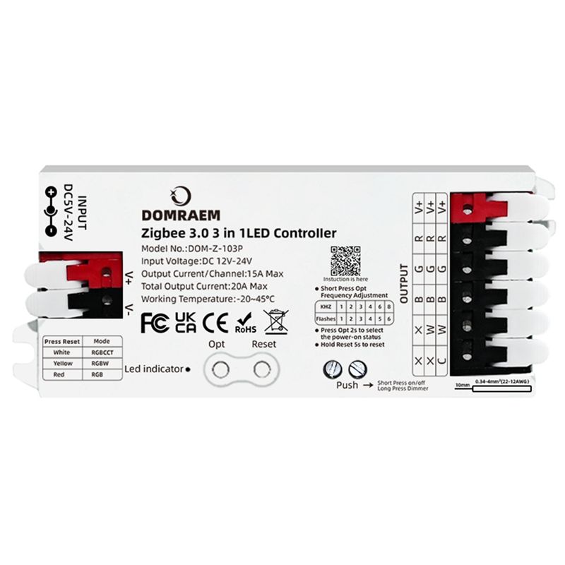 AD23-Domraem Zigbee3.0 RGBCCT  - Smart Home Alexa recension och pris
