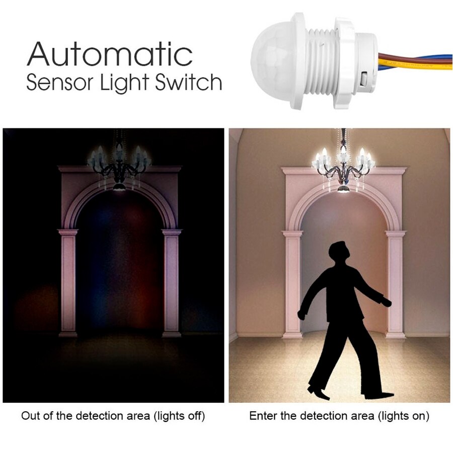 AC 110V 220V Sensor Smart Home - Pir Motion Sensor recension och pris