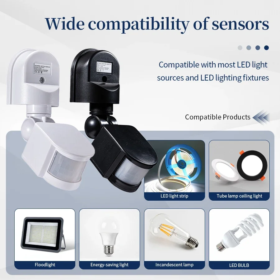 PIR Motion Sensor 220V 110V 12 - Pir Motion Sensor recension och pris