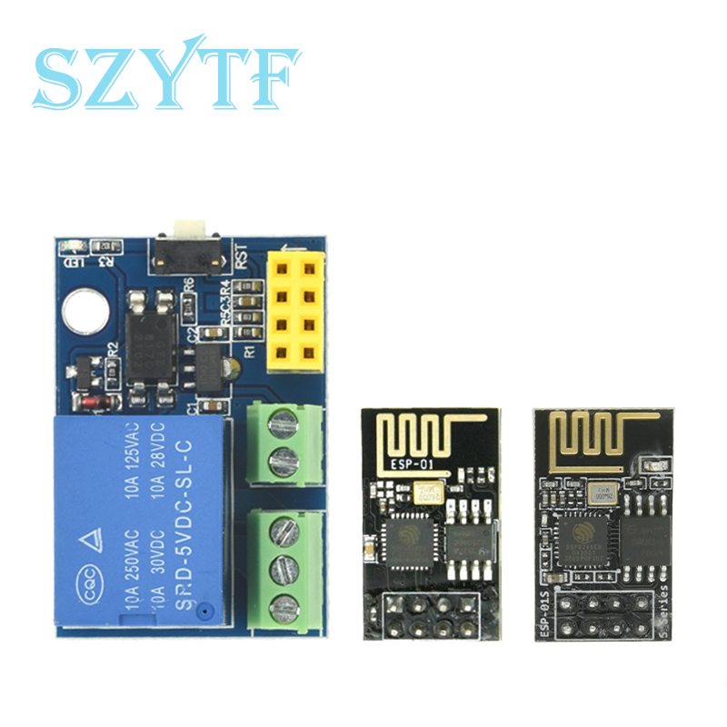 ESP8266 ESP-01S 5V WiFi Relay  - Smart Home Arduino Uno recension och pris