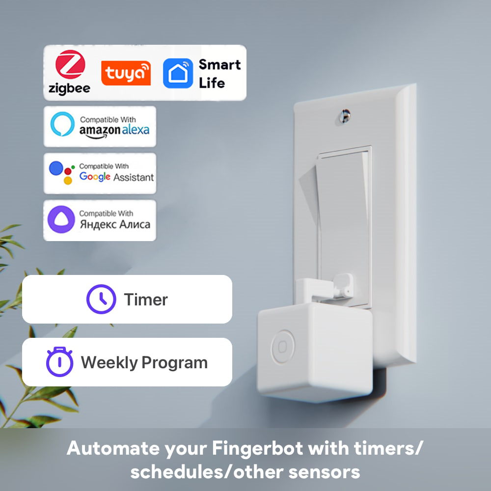 Tuya Zigbee Smart Fingerbot Pl - Smart Home Plus recension och pris