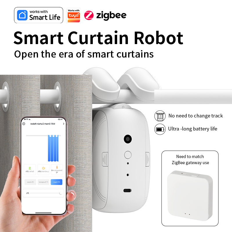 Zigbee Smart Curtain Driver Ro - Smart Home Alexa recension och pris