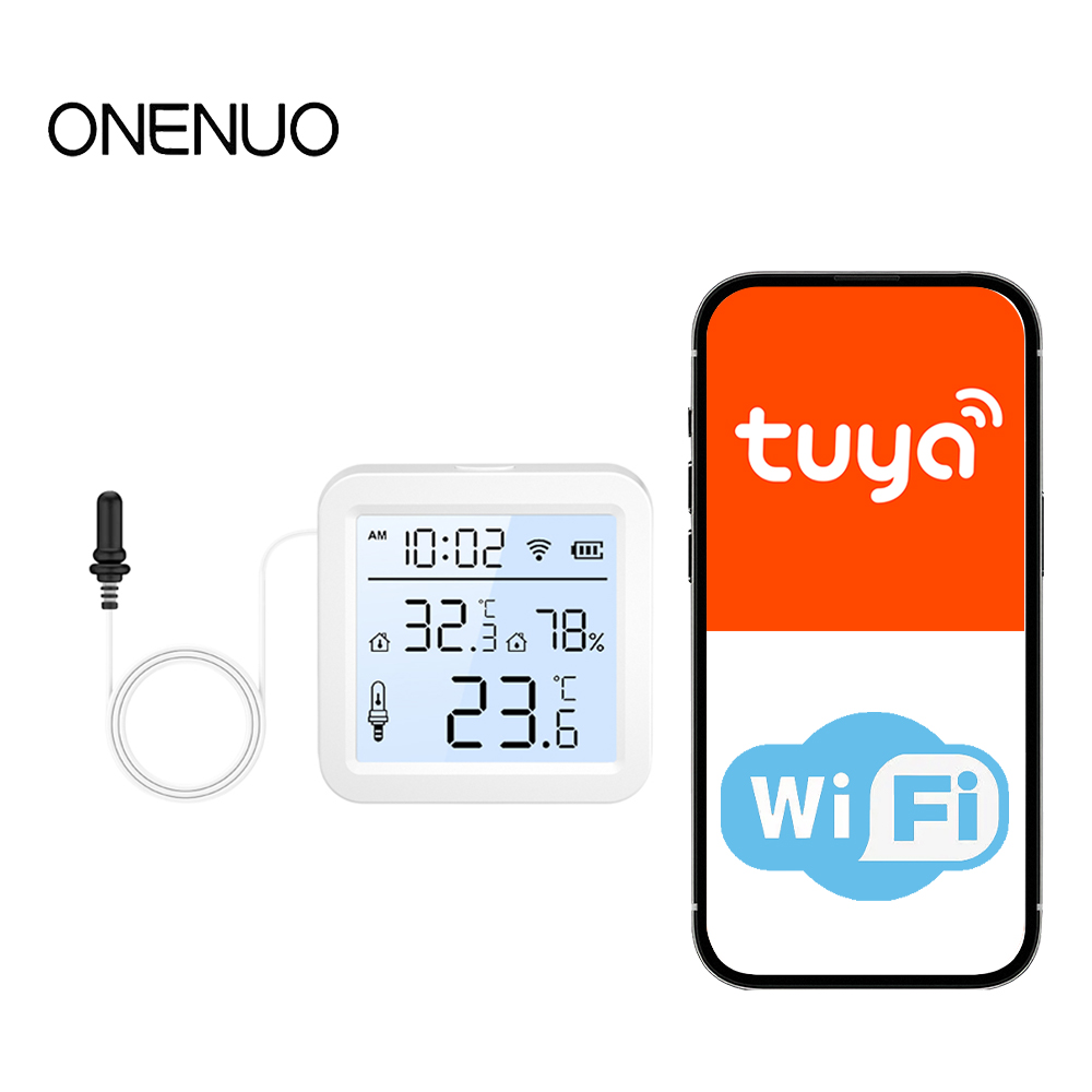 WiFi Humidity Temperature Sens - Smart Home Monitoring recension och pris