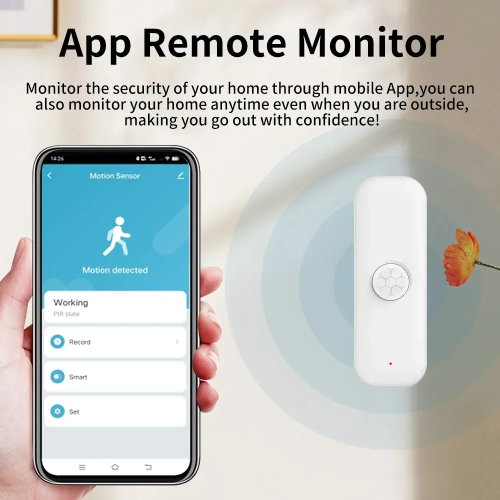 Tuya WiFI Motion Sensor PIR Sm - Pir Motion Sensor recension och pris