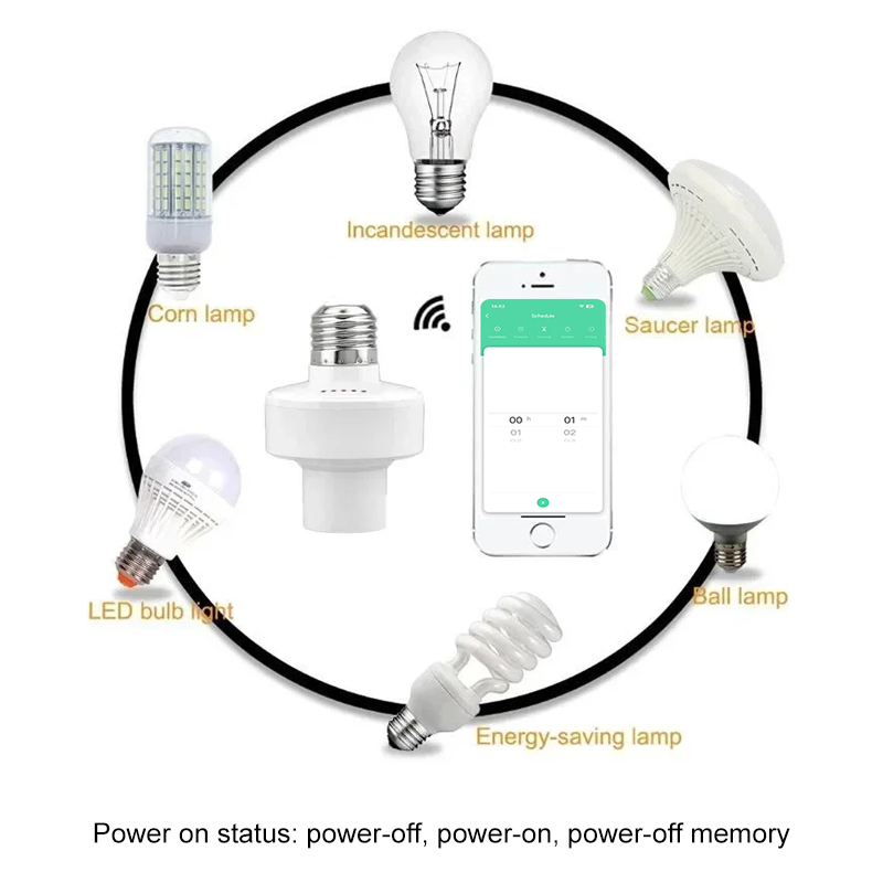Tuya Smart E27 Socket Switch A - Smart Home Alexa recension och pris