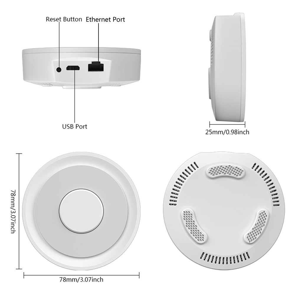 Tuya ZigBee Smart Gateway Home - Smart Home Hub Apple recension och pris