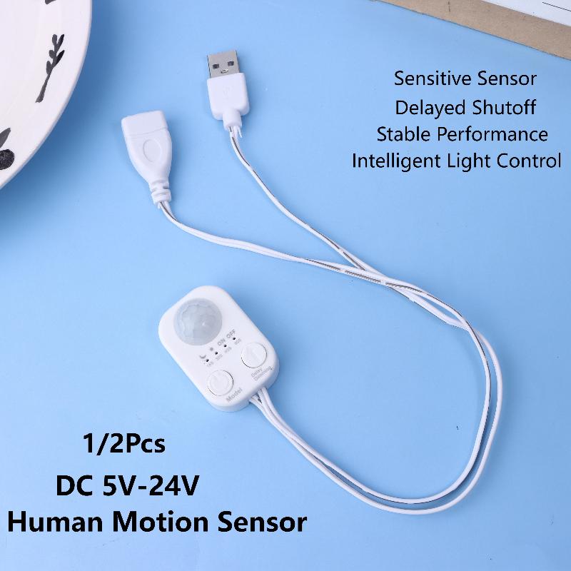 1Pcs DC 5V-24V USB PIR Human M - Pir Motion Sensor recension och pris