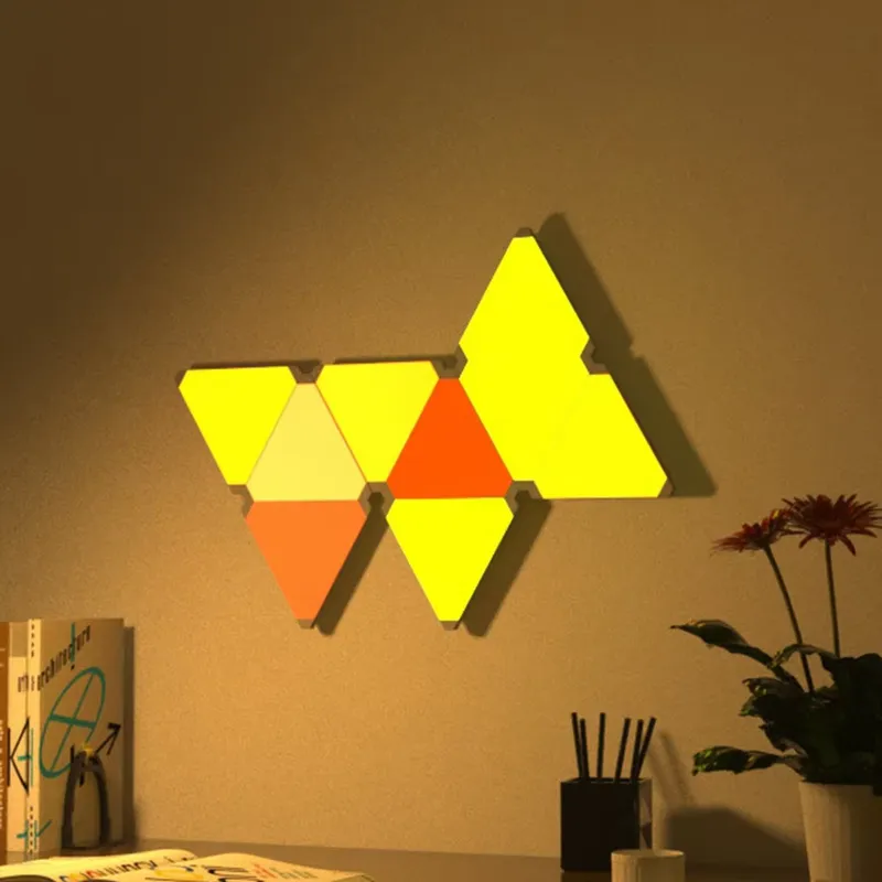 Banqcn Triangle LED Gaming Set - Smart Home Alexa recension och pris