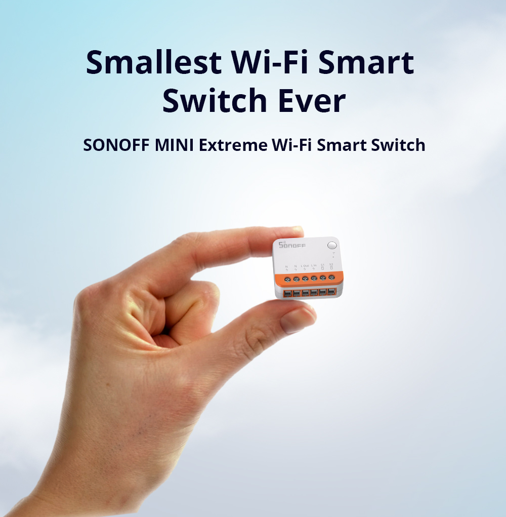 Sonoff Mini R4 Extreme Wifi Sm - Smart Home Alexa recension och pris